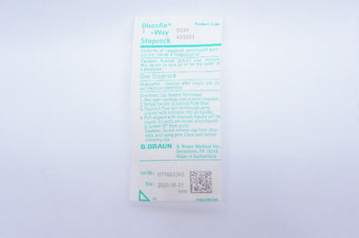 Braun 455991 Discofix 3-Way Stopcock (x)